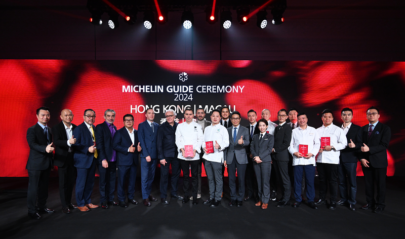 MELCO LEADS MACAU WITH THE GREATEST NUMBER OF STARS ATTAINED IN MICHELIN GUIDE HONG KONG & MACAU 2024