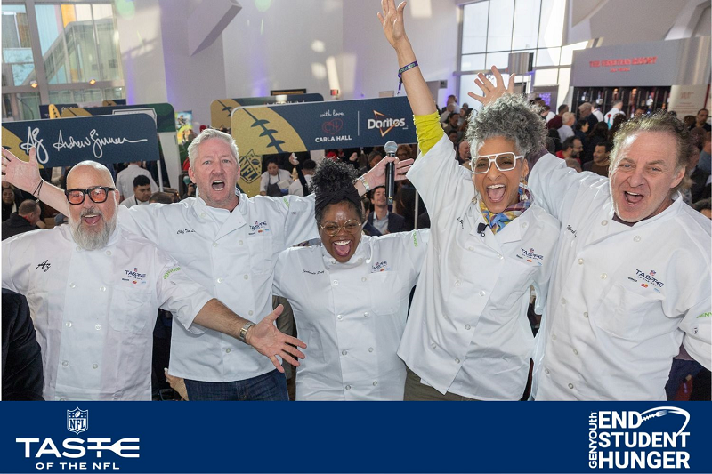 TASTE OF THE NFL RAISES $2.0 MILLIOM FOR STUDENT NUTRITION SECURITY