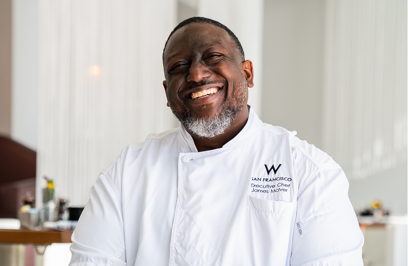 W SAN FRANCISCO APPOINTS JAMES MCIVER AS EXECUTIVE CHEF
