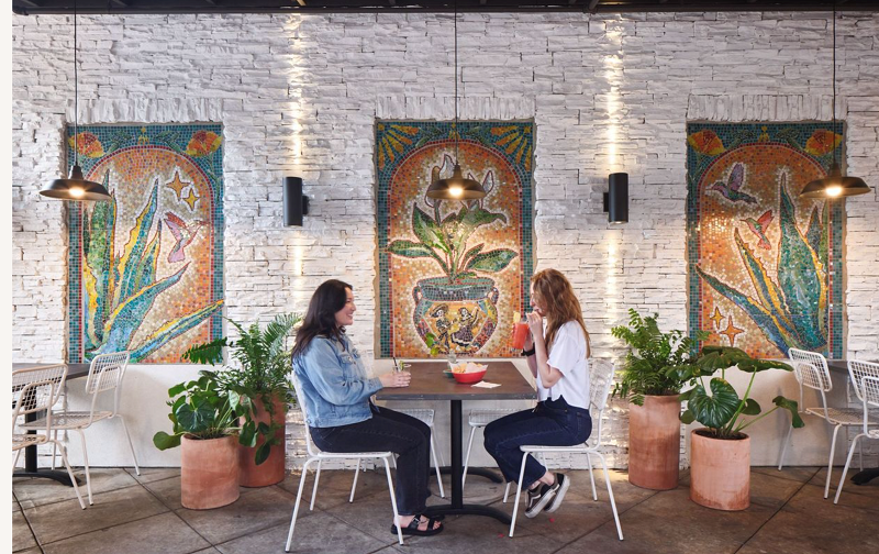 Austin legacy brand Serranos Cocina y Cantina gets a modern refresh by architecture and interiors firm Mark Odom Studio