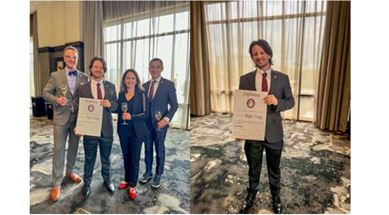 COURT OF MASTER SOMMELIERS, AMERICAS NAMES NEW MEMBER OF PRESTIGIOUS WINE ORGANIZATION