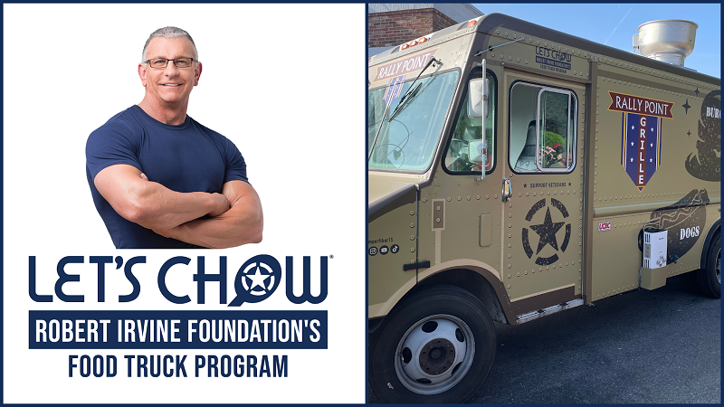Chef Robert Irvine and the Robert Irvine Foundation launch vocational Food Truck Program for Veterans and First Responders