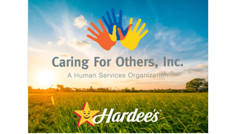 Goodness in Giving Back: Hardee's and Nonprofit Caring For Others Team Up for Hurricane Relief