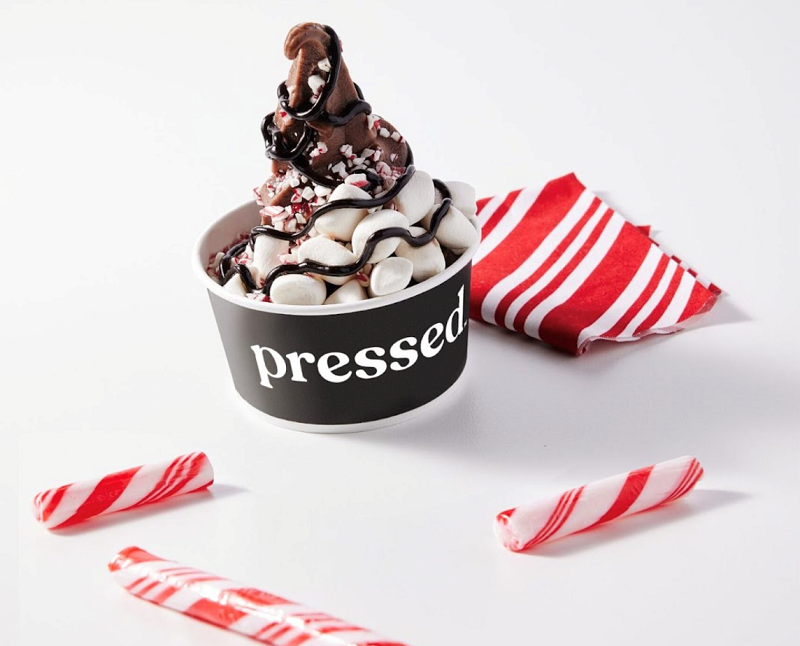 This Chocolate Peppermint Sundae from Pressed Juicery is the Holiday Treat of the Season