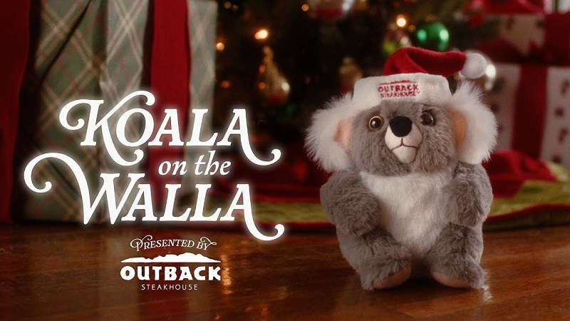 Outback Steakhouse Decks the Halls with the Return of Steakmas and its Mischievous Koala on the Walla