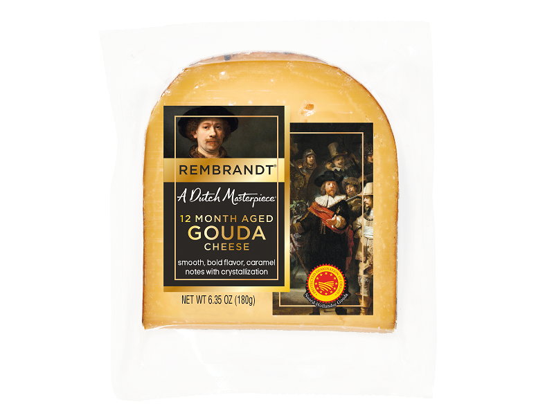 A Dutch Masterpiece® Cheese Debuts Rembrandt New 12-Month PDO Just in Time for The Holiday Season