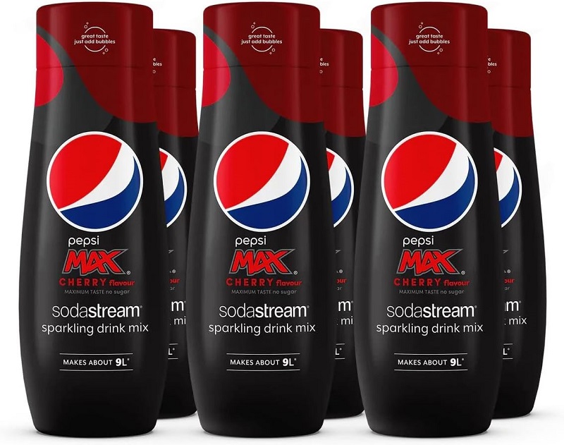 SodaStream® Welcomes PEPSI® Wild Cherry to Its Portfolio of Bold Flavors