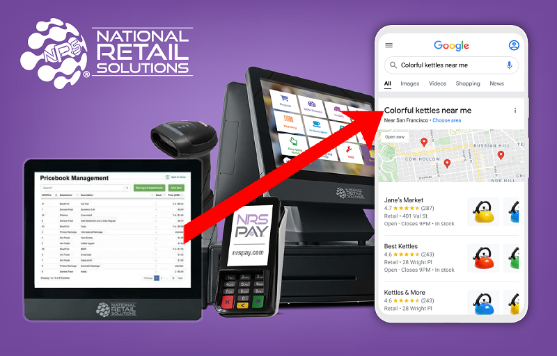 National Retail Solutions (NRS) Announces Integration with Google, Helping Local Retailers Attract In-Store Shoppers