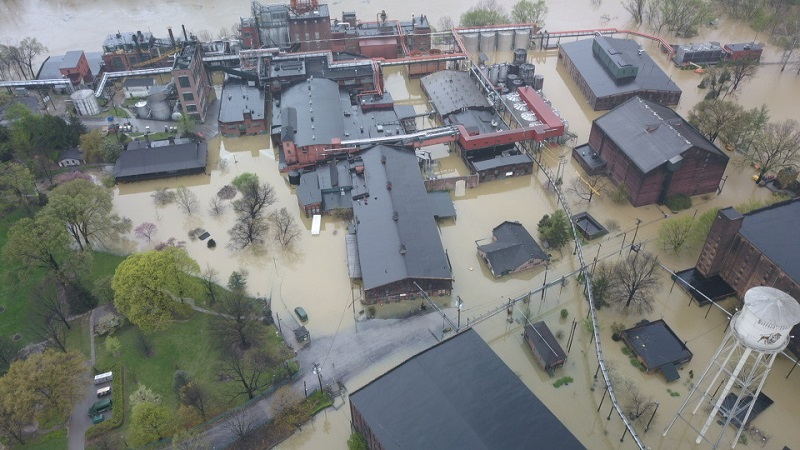 Buffalo Trace Distillery April 2025 Flood Update