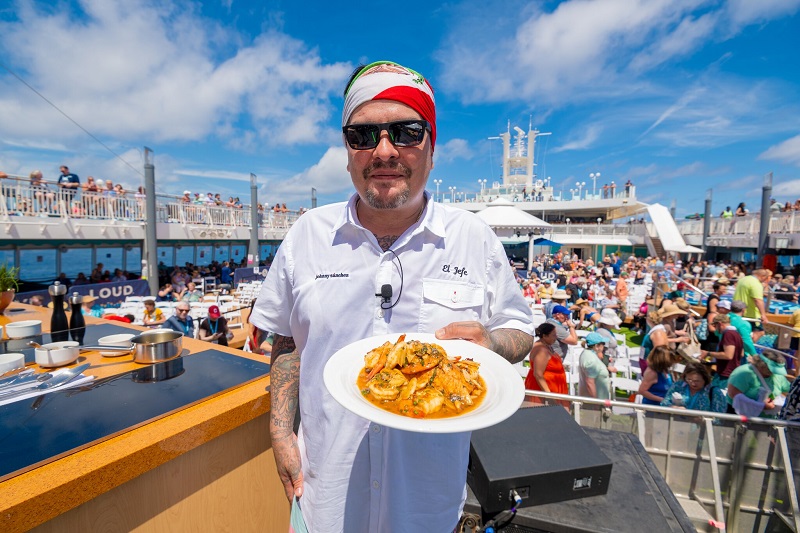 THE FOOD & WINE FESTIVAL AT SEA RETURNS & CABINS ARE SELLING FAST! CHEFS MAKING WAVES, PRESENTED BY SIXTHMAN, A21 & EBG UNVEILS  2025 VOYAGE, CELEBRITY TALENT LINE-UP & PROGRAMMING