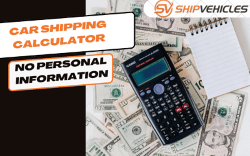 How to Use a Car Shipping Calculator Step-by-Step