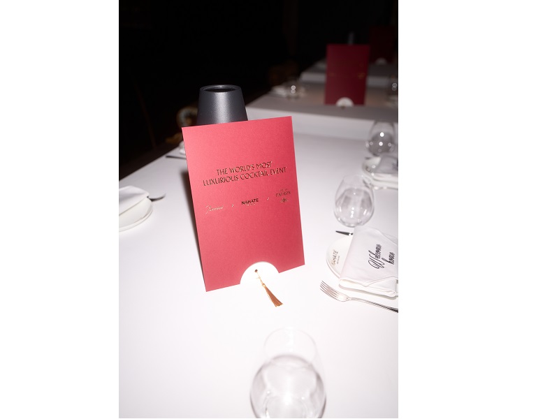 NAHATÉ Dubai Breaks World Record + Auctions the Most Expensive Cocktail in the World at €37,500 ($41,160USD)