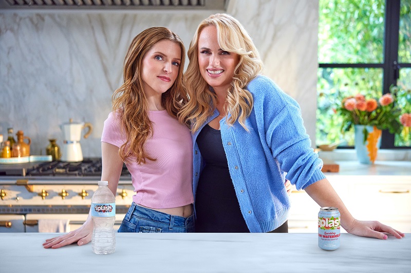 ANNA KENDRICK AND REBEL WILSON STAR IN NEW SPLASH REFRESHER™ "BESTIES" CAMPAIGN