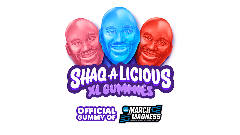 Shaq-A-Licious XL Gummies Named Official Gummy Of March Madness