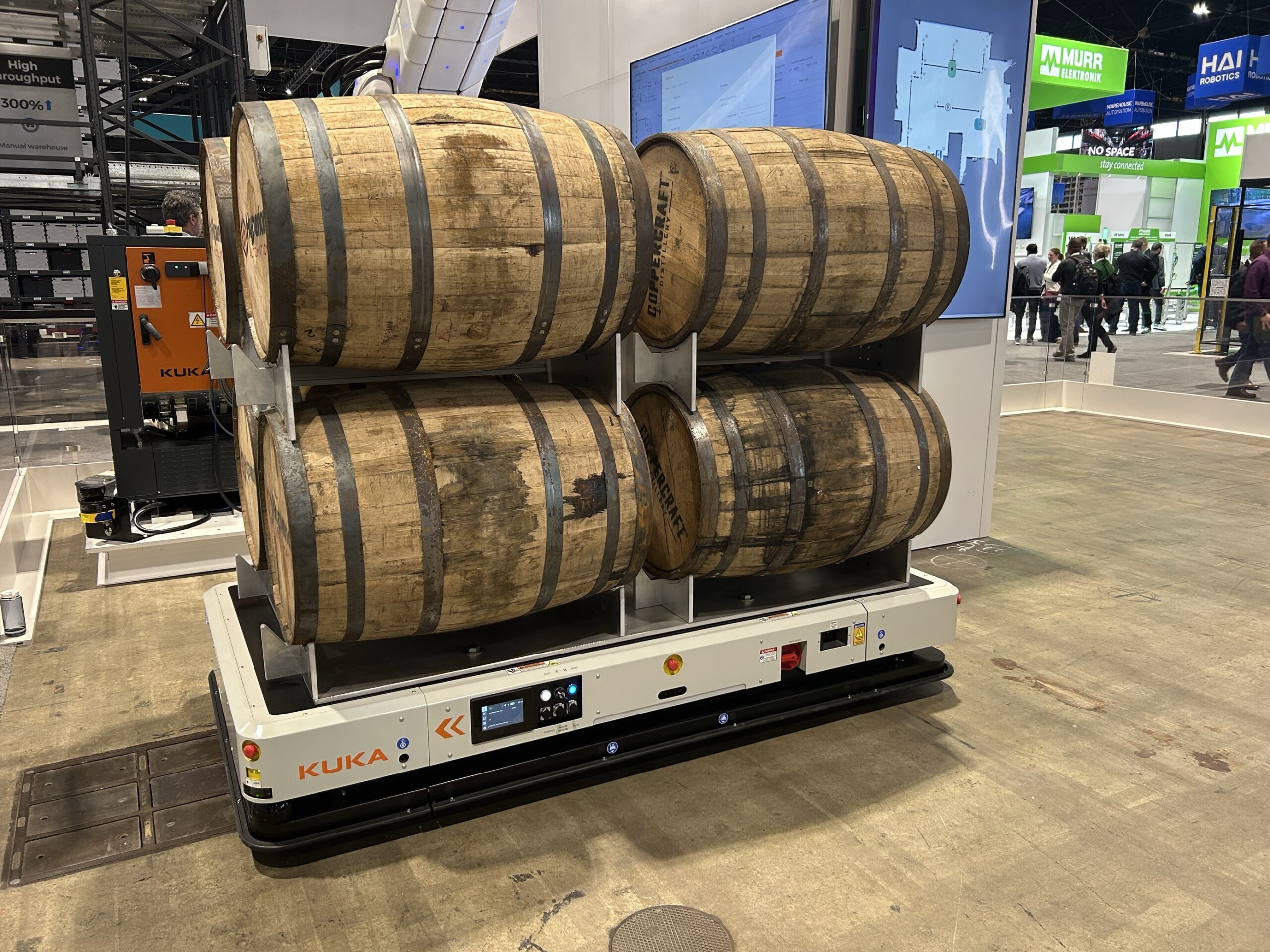 KUKA Showcased New Heavyweight AMR at PROMAT 2025