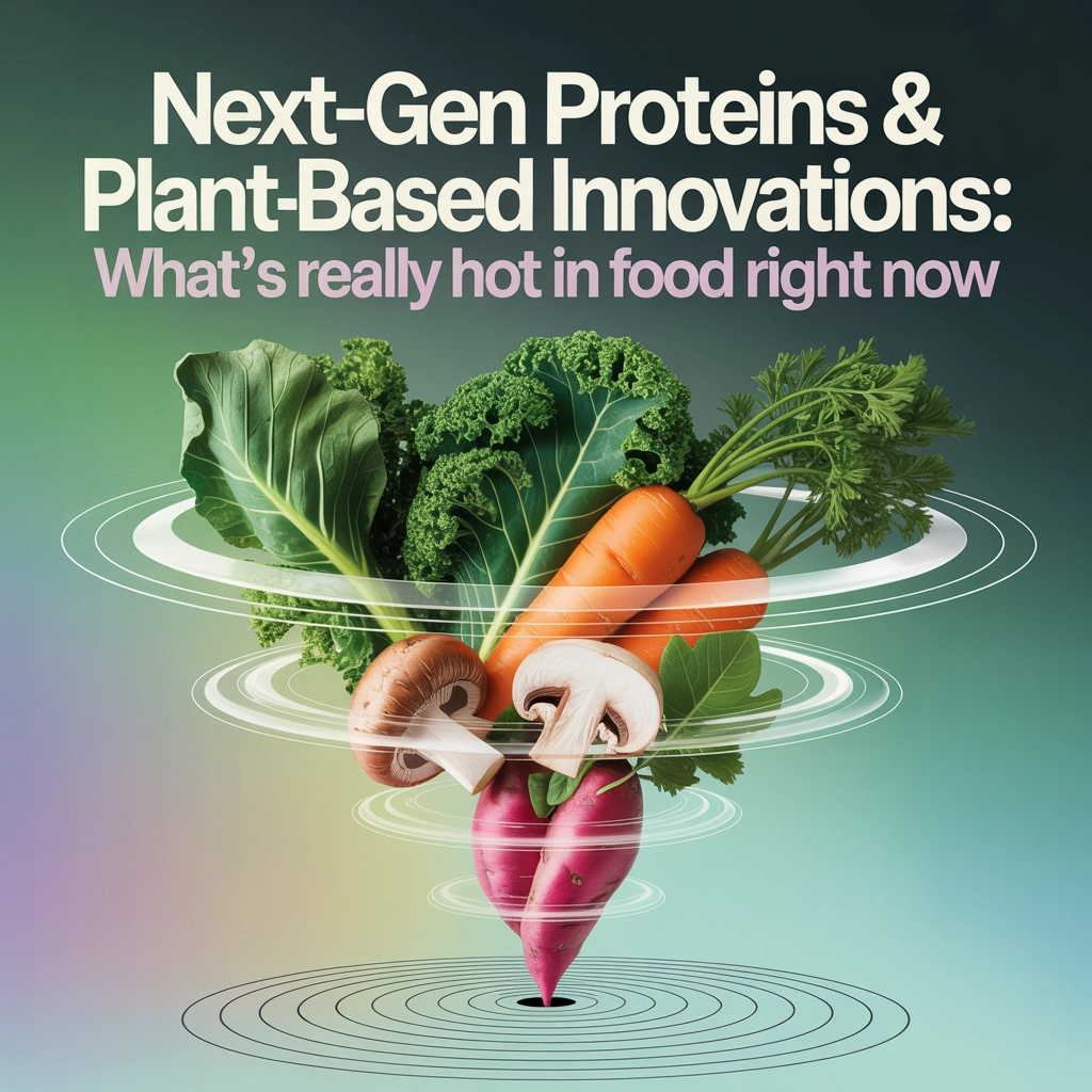 Next-Gen Proteins & Plant-Based Innovations: What's Really Hot in Food Right Now