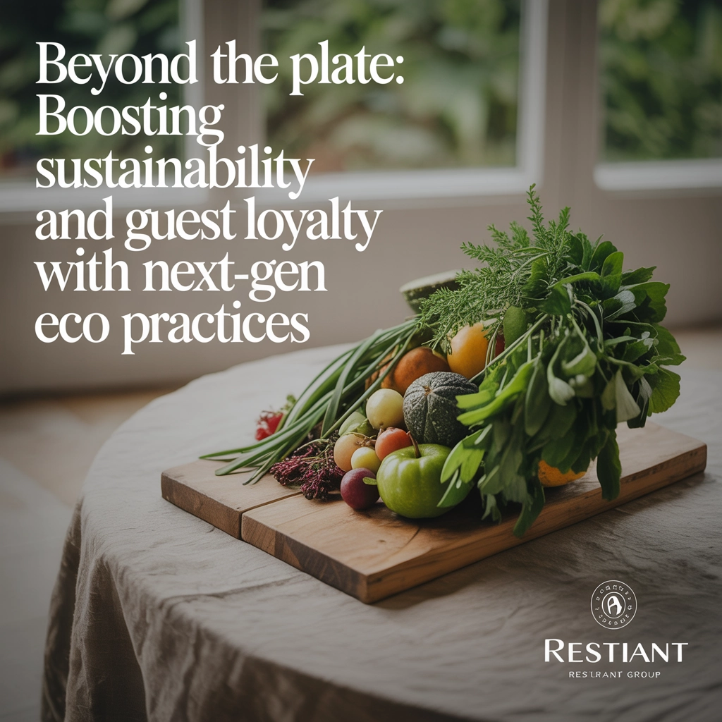 Beyond the Plate: Boosting Sustainability and Guest Loyalty with Next-Gen Eco Practices