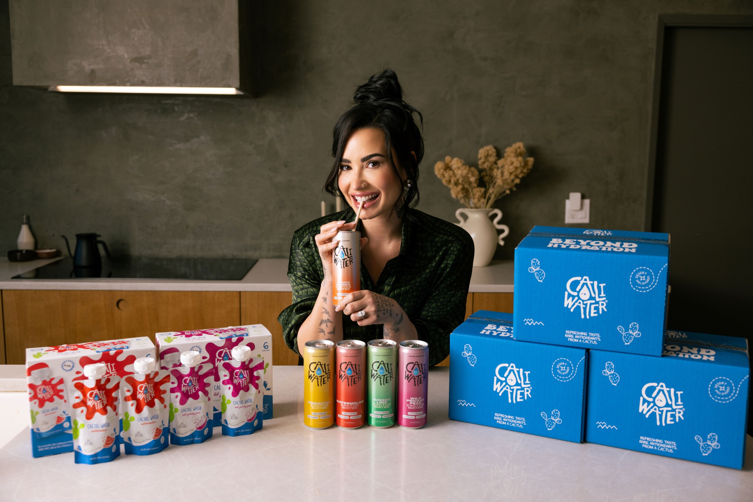 Innovative Functional Beverage Leader, Caliwater, Announces Grammy Nominated Global Music Artist DEMI LOVATO As Brand Partner, Marking A Continued Personal Commitment To Health And Wellness