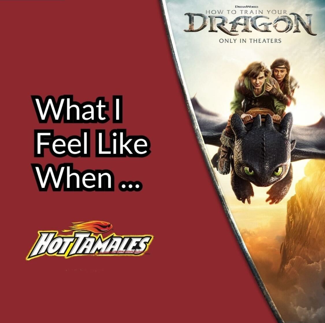 HOT TAMALES Teams Up with How to Train Your Dragon