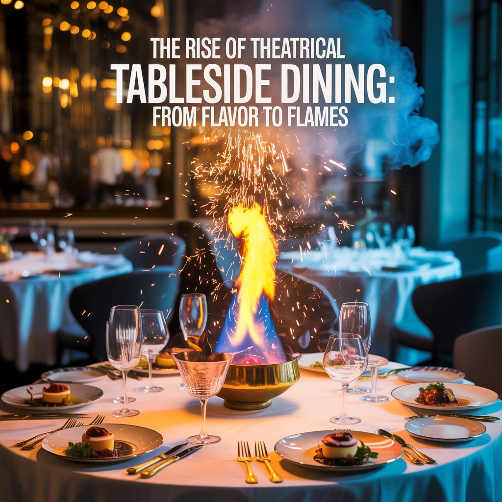 The Rise of Theatrical Tableside Dining: From Flavor to Flames