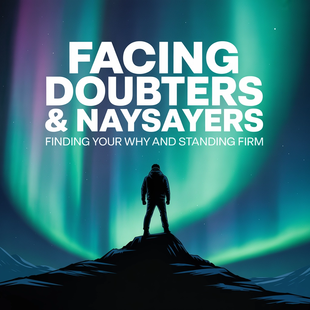 Facing Doubters & Naysayers: Finding Your Why and Standing Firm