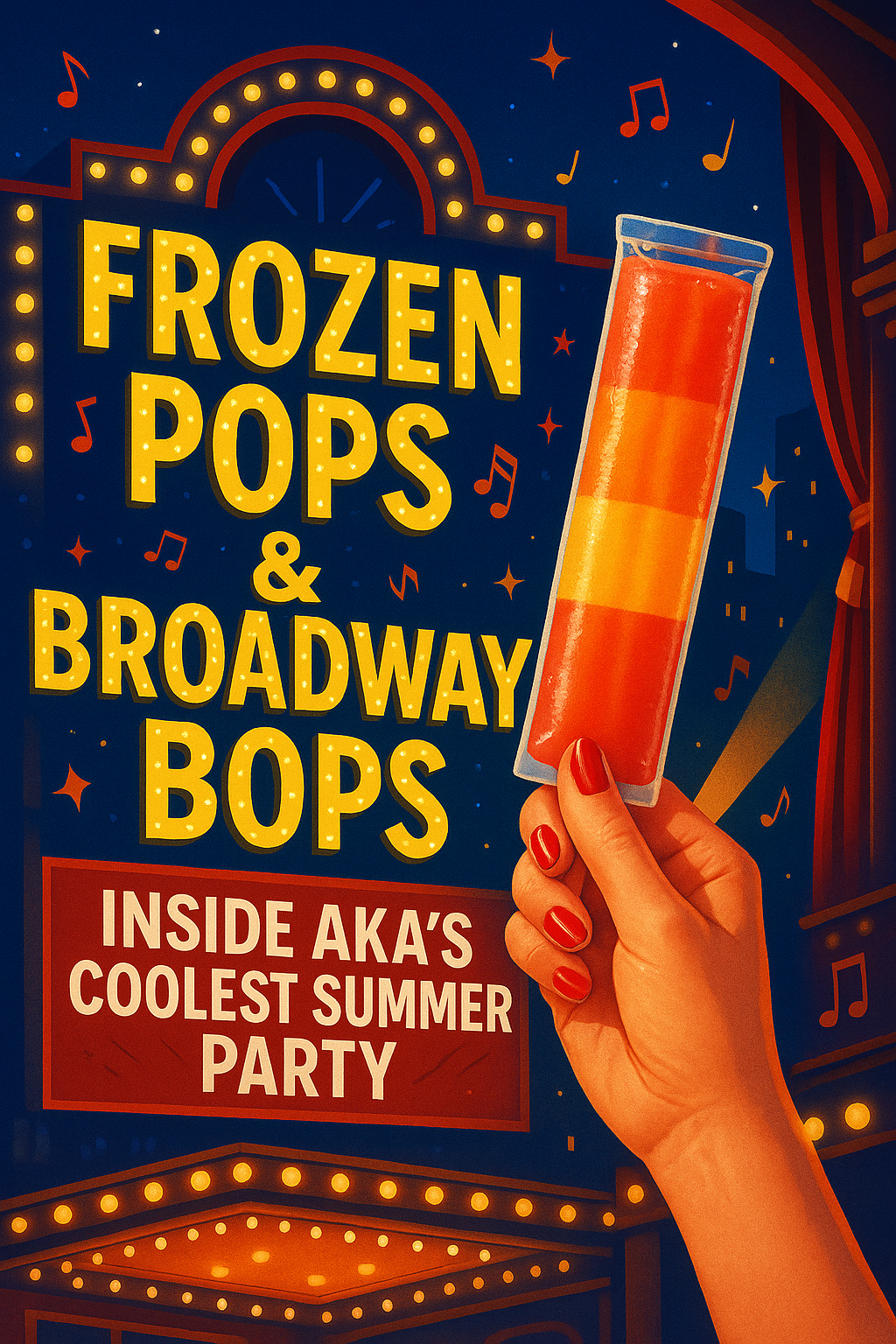 Frozen Pops & Broadway Bops: Inside AKA's Coolest Summer Party