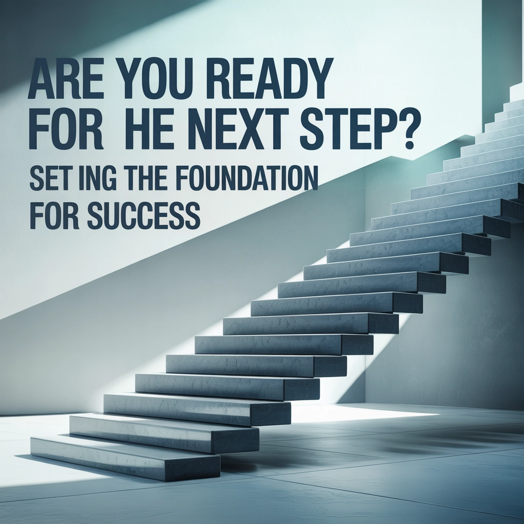 Are You Ready for the Next Step? Setting the Foundation for Success