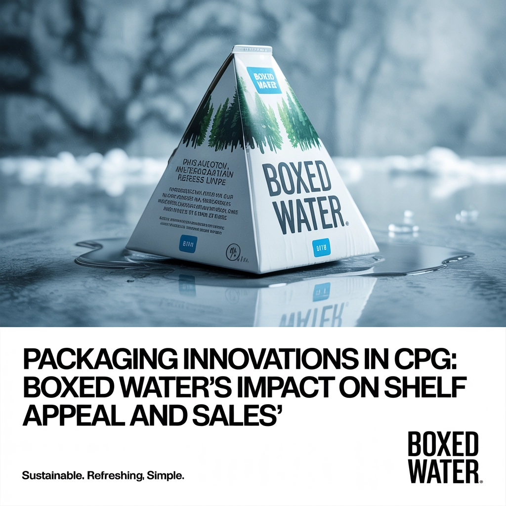 Packaging Innovations in CPG: Boxed Water’s Impact on Shelf Appeal and Sales