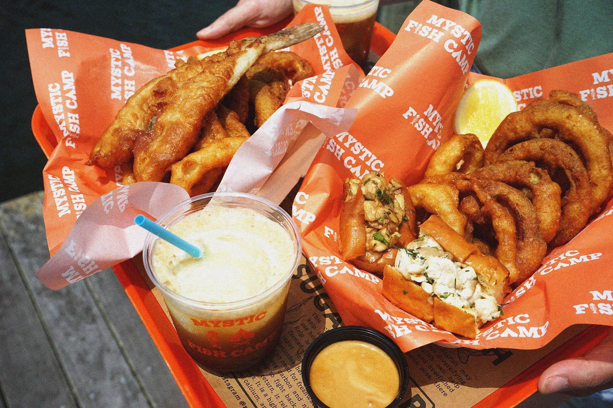 Mystic Fish Camp : A Retro Seafood Shack Championing Sustainability and New England Traditions