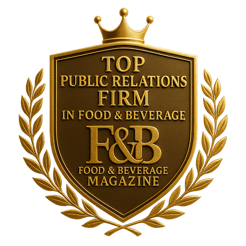 Food & Beverage Magazine Launches 'Top Public Relations Firm in Food & Beverage' Award: Elevating PR Excellence in the Industry