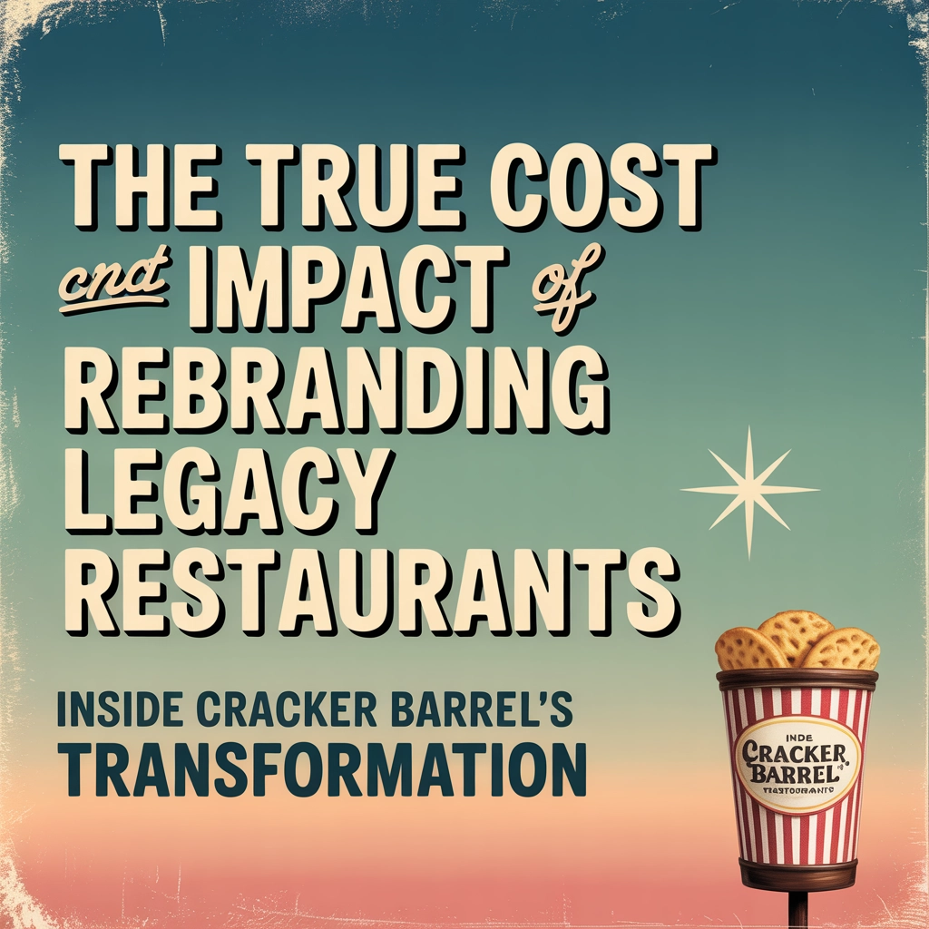 The True Cost and Impact of Rebranding Legacy Restaurants: Inside Cracker Barrel’s Transformation