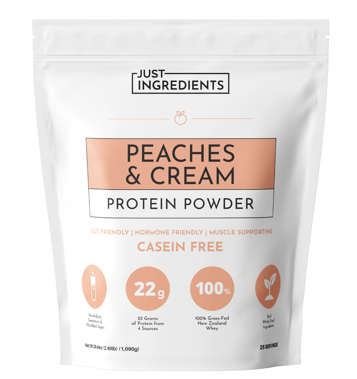 Peaches and Cream Protein Powder