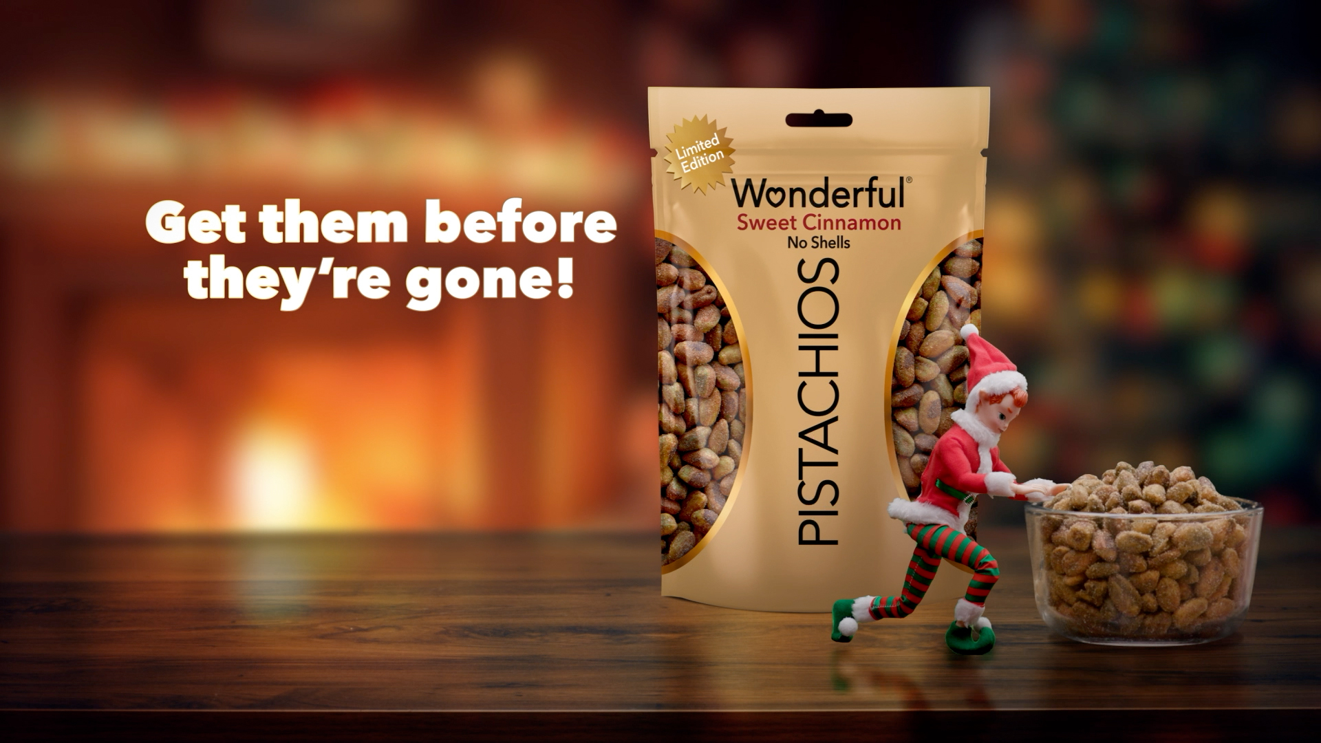 Wonderful Pistachios Brings Back Sweet Cinnamon Flavor