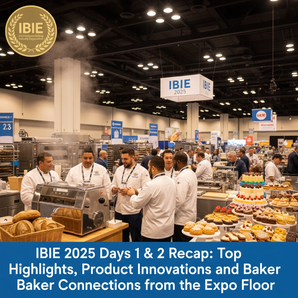 IBIE 2025 Days 1 & 2 Recap: Top Highlights, Product Innovations, and Baker Connections from the Expo Floor