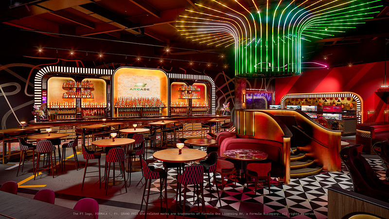 F1 Arcade Las Vegas Unveils High-Speed Dining and Racing Experience at Caesars Palace