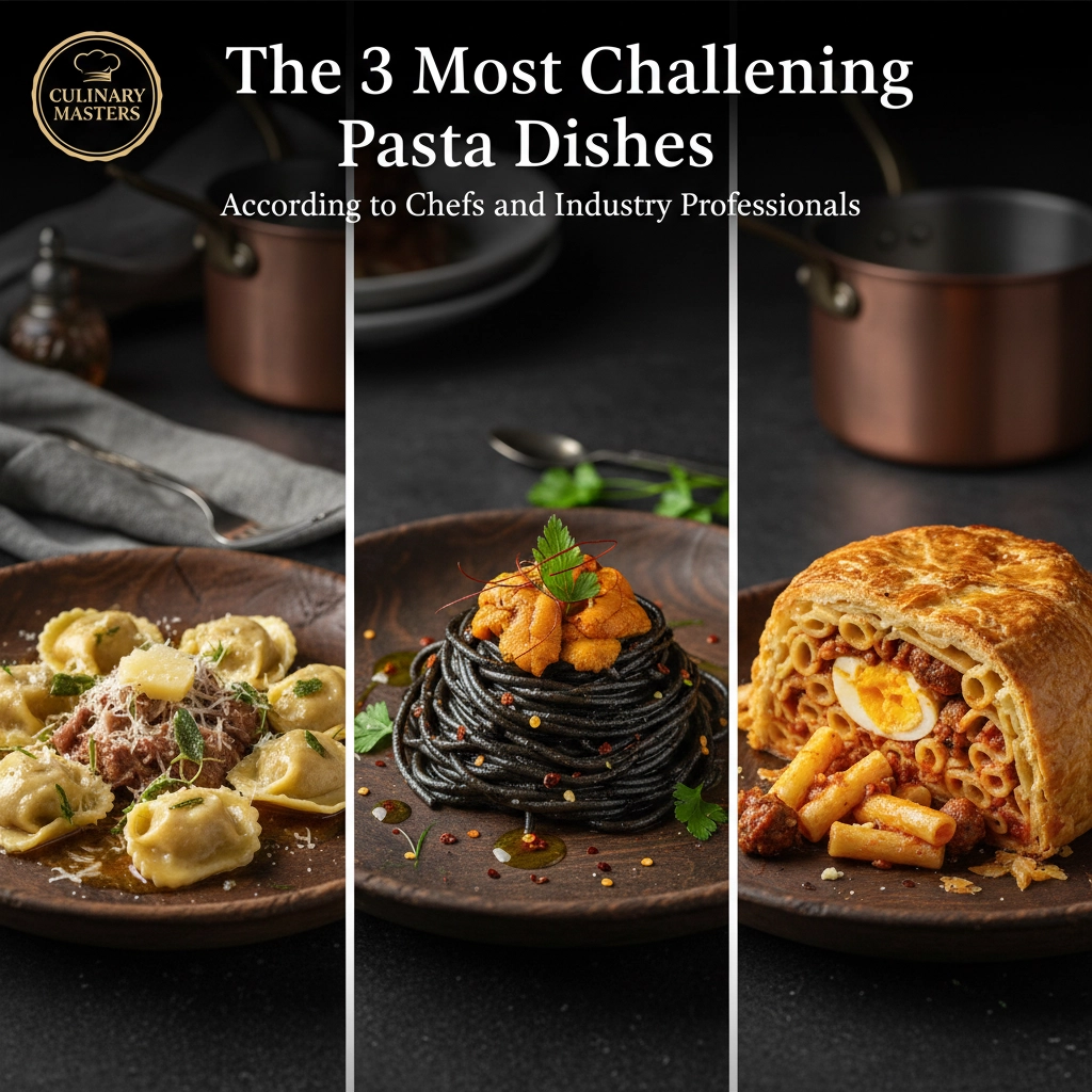 The 3 Most Challenging Pasta Dishes According to Chefs and Industry Professionals
