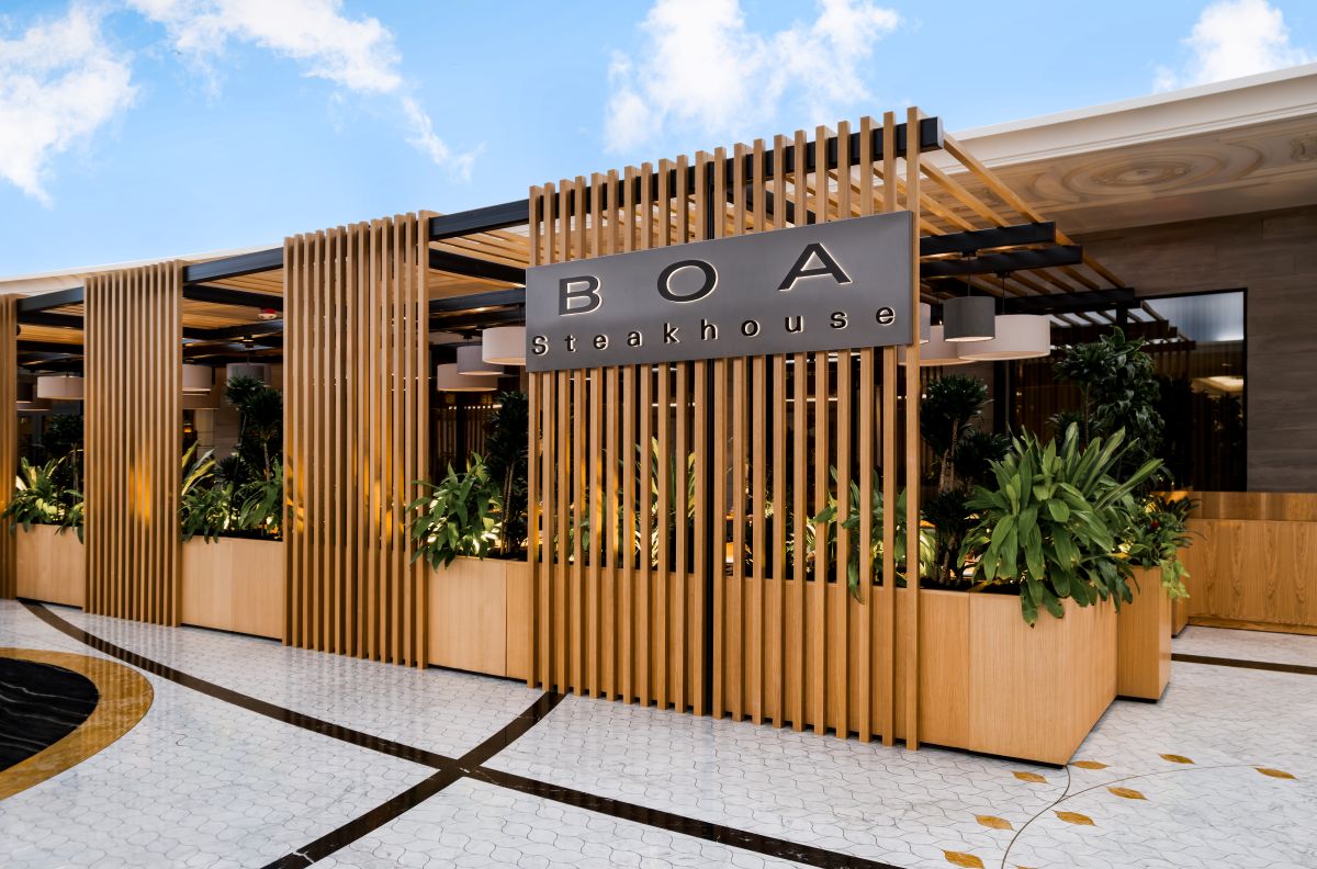 BOA Steakhouse just opened at Grand Canal Shoppes at The Venetian Resort Las Vegas