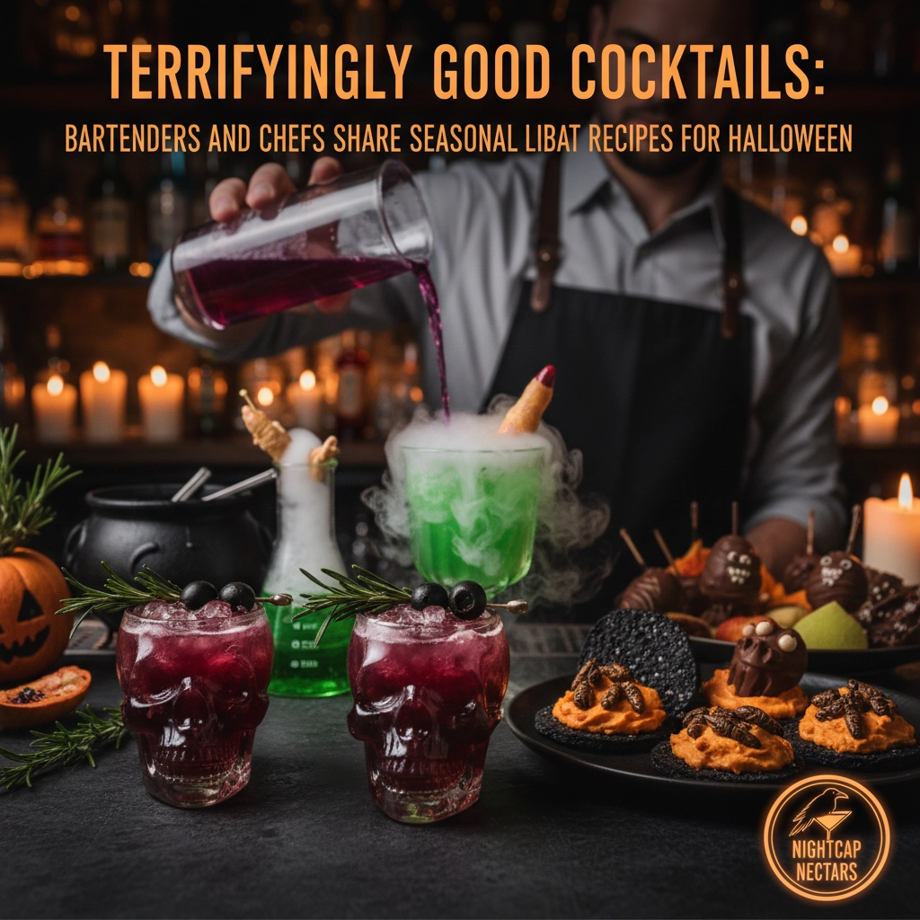 Terrifyingly Good Cocktails: Bartenders and Chefs Share Seasonal Libation Recipes for Halloween
