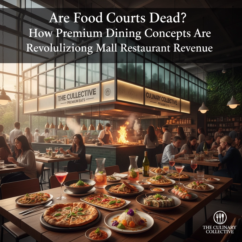 Are Food Courts Dead? How Premium Dining Concepts Are Revolutionizing Mall Restaurant Revenue
