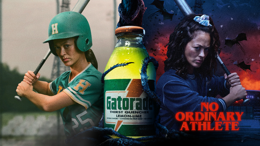 Gatorade and Stranger Things Launch the 'No Ordinary Athlete' Campaign, Reviving 1980s Citrus Cooler