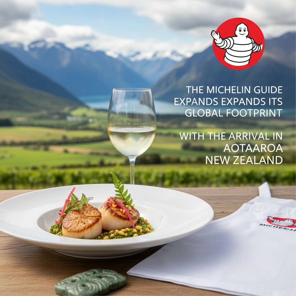 THE MICHELIN GUIDE EXPANDS ITS GLOBAL FOOTPRINT WITH THE ARRIVAL IN AOTEAROA NEW ZEALAND