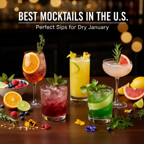 Best Mocktails in the U.S. for Dry January