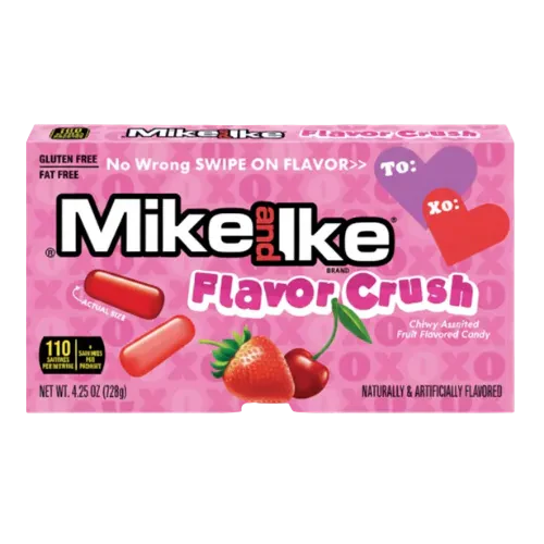MIKE AND IKE® Flavor Crush Debuts Just in Time for Valentine's Day