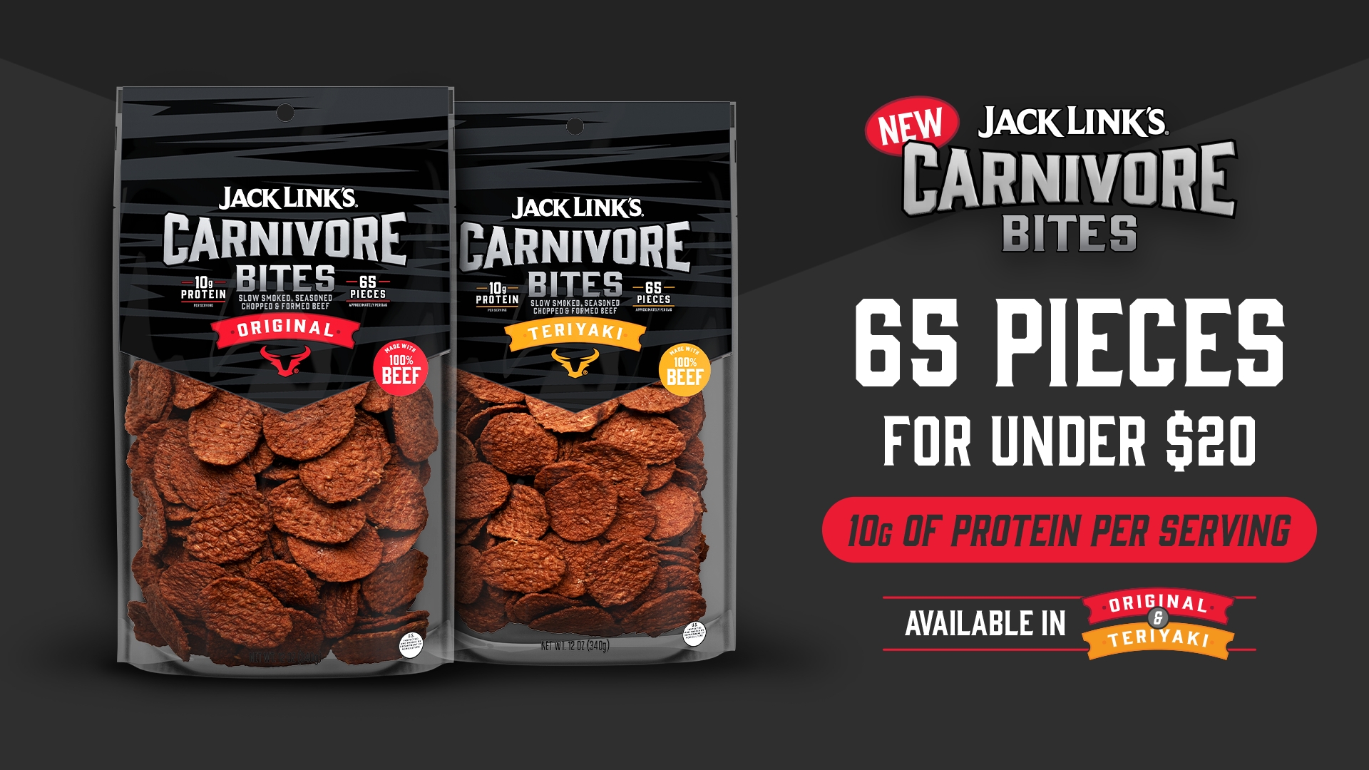 Jack Link's® Unleashes Carnivore Bites: A Game-Changer for Protein Snackers