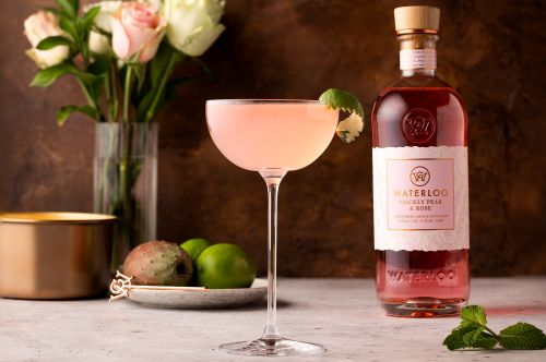 The Hottest Pink Drink of 2025? Waterloo Gin’s New Prickly Pear & Rose Gin