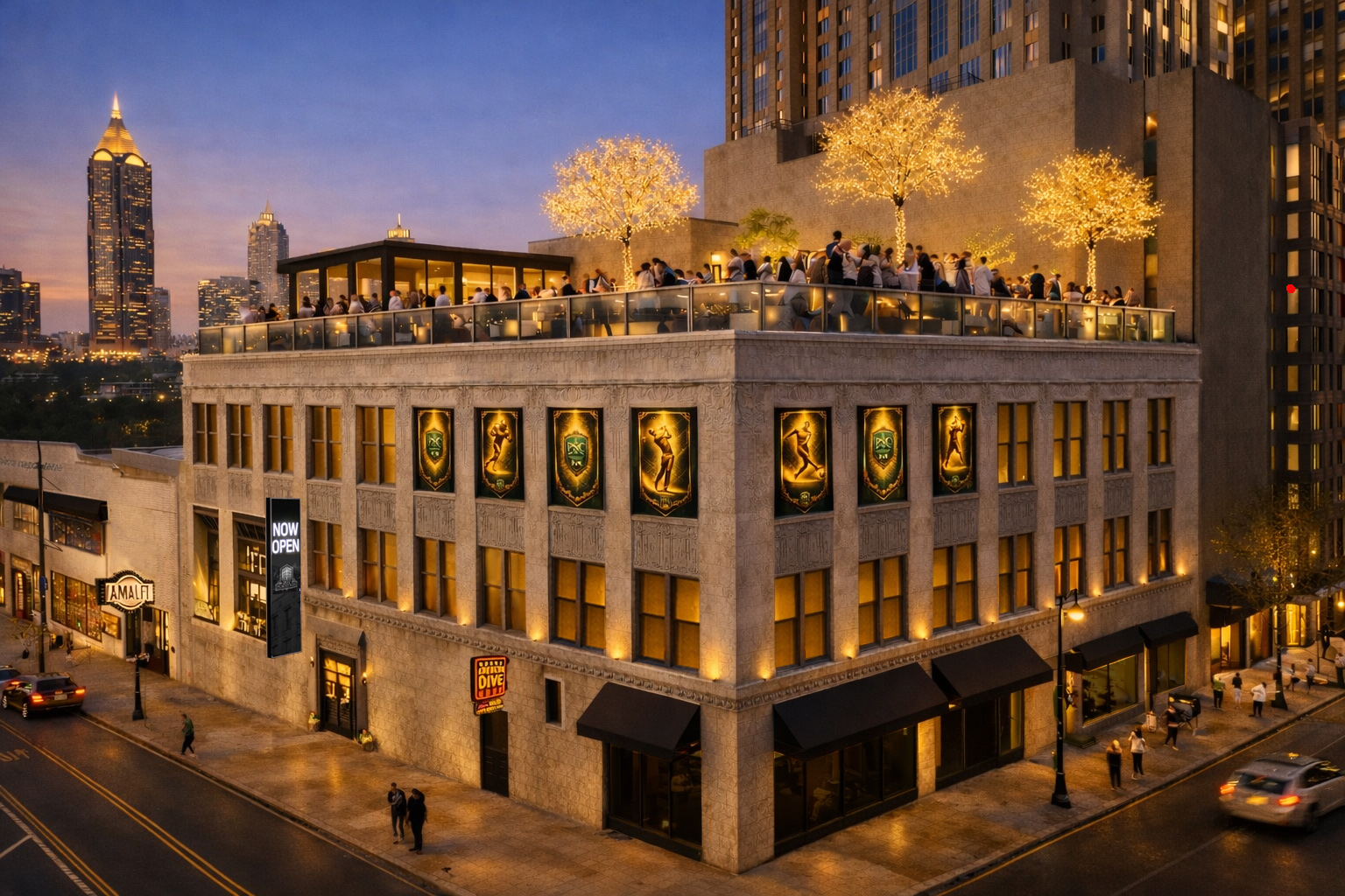Historic Peachtree Street Landmark Reimagined: 207 Peachtree to Open as a Multi-Venue Dining & Entertainment Campus