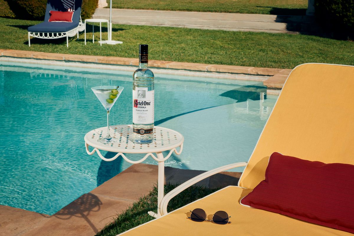 Ketel One Vodka Dirty Martini