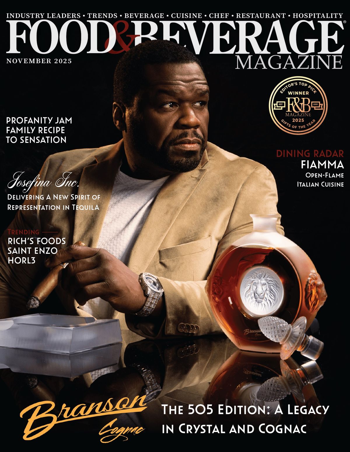 Curtis '50 Cent' Jackson and Robert Earl Launch PH Live Entertainment Hub