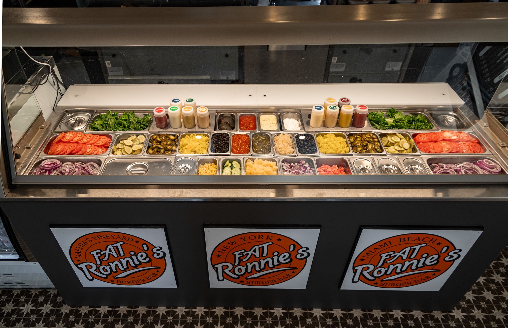 toppings bar