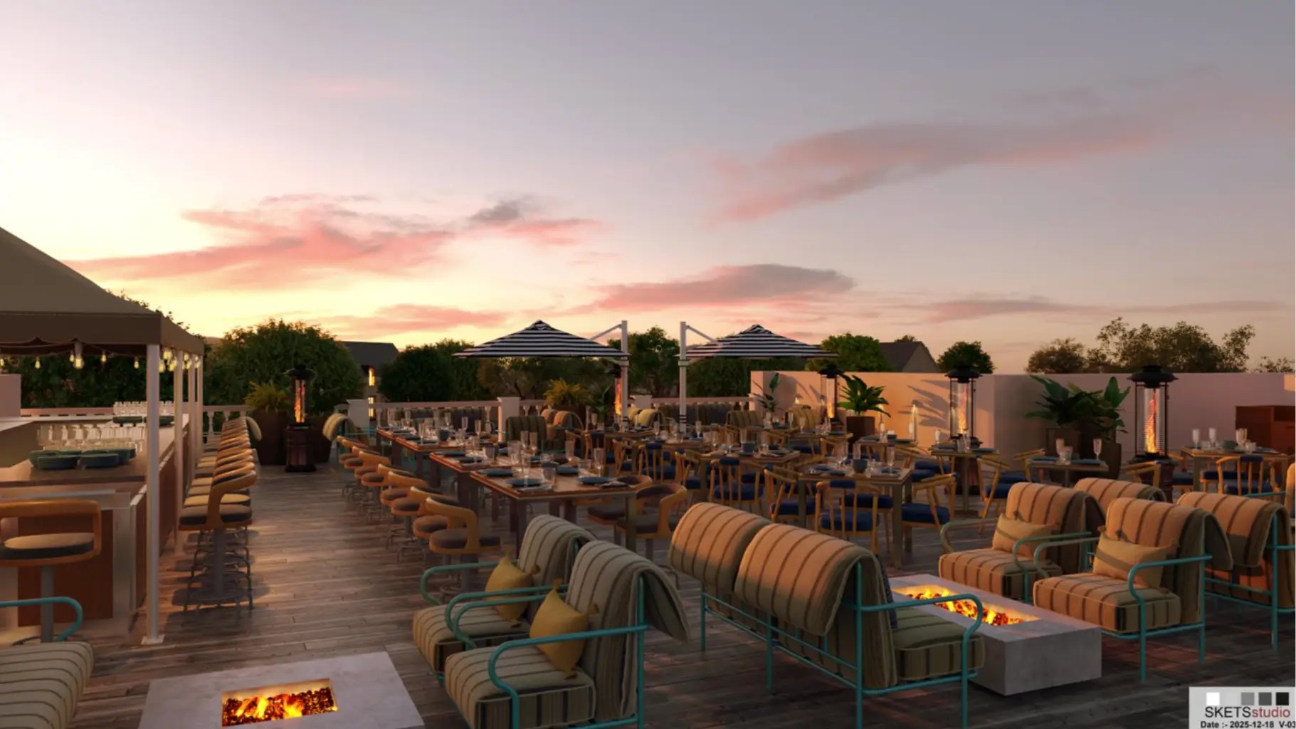 Cap Club Rendering
